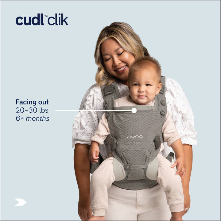 Nuna CUDL Clik 4-in-1 Baby Carrier