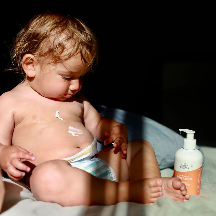 Earth Mama Sweet Orange Baby Lotion