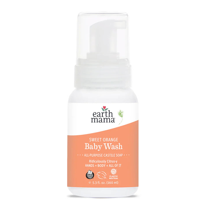 Earth Mama Sweet Orange Baby Wash