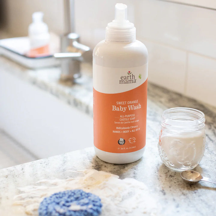 Earth Mama Sweet Orange Baby Wash