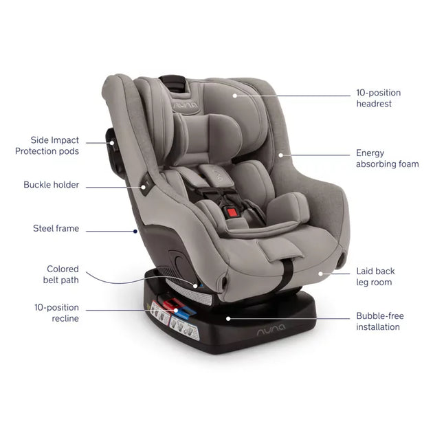 Nuna 2025 Rava Convertible Car Seat Baby Grand