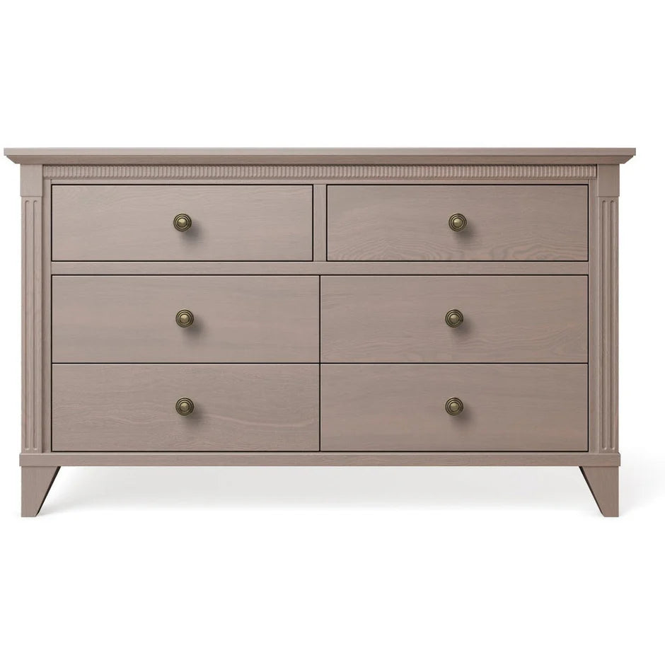 Silva Edison Double Dresser - Cappuccino
