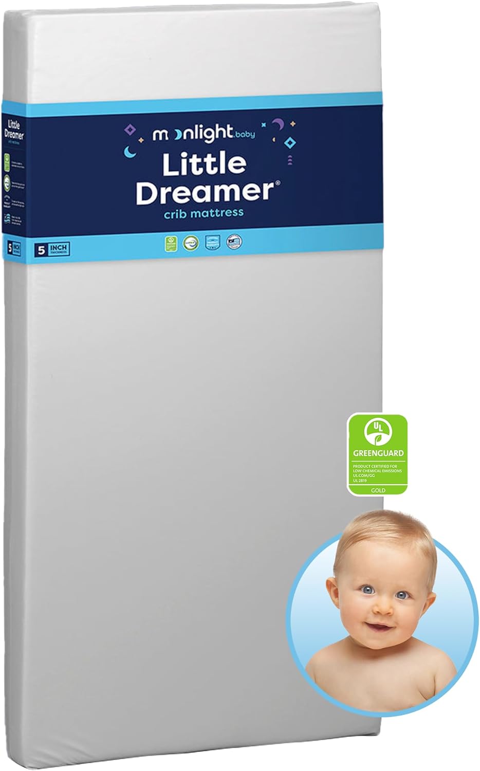 Moonlight Slumber Little Dreamer Crib Mattress