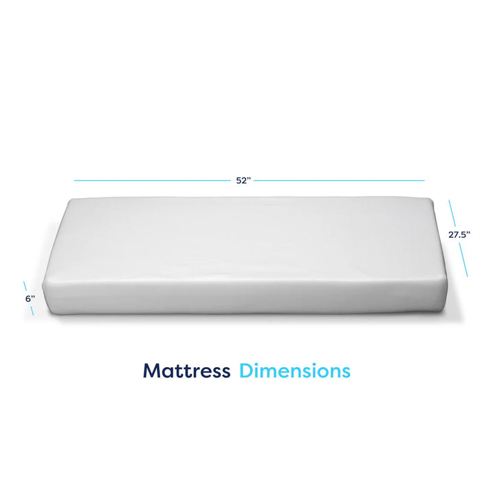 Moonlight Baby Luxury Dreamer Dual Sided Crib Mattress w/ Breathable Air Flow cover
