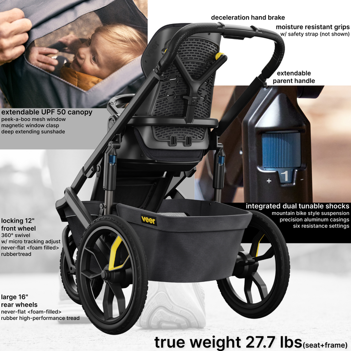 VEER SWITCHBACK SWITCH &JOG Stroller