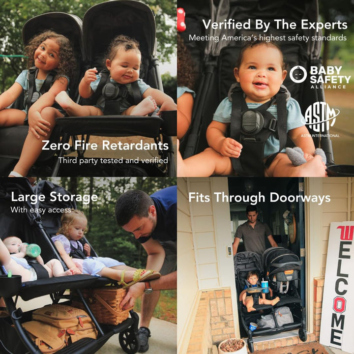 Strolee Linq Double Stroller Premier Bundle