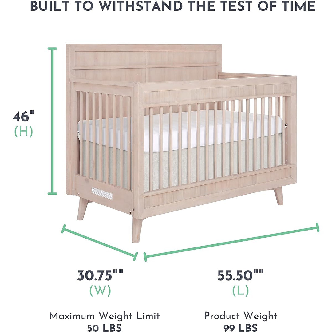 Sand Castle 5-1 Crib and Dresser Set - In Stock