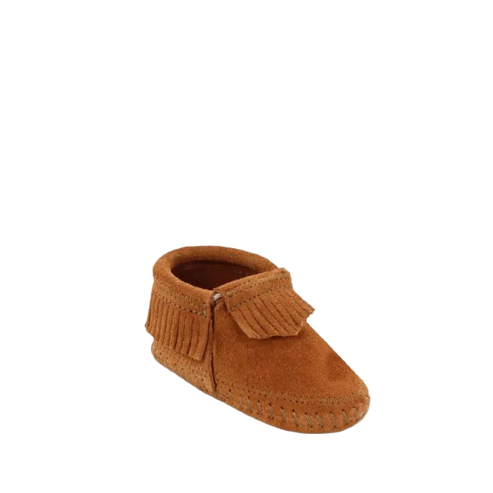 Minnetonka Suede Fringe Riley Bootie