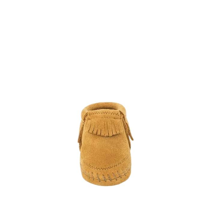 Minnetonka Suede Fringe Riley Bootie