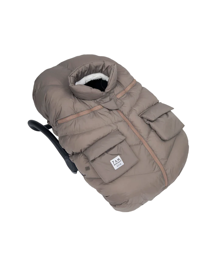 7 a.m. Car Seat Cocoon - Oslo Cloud