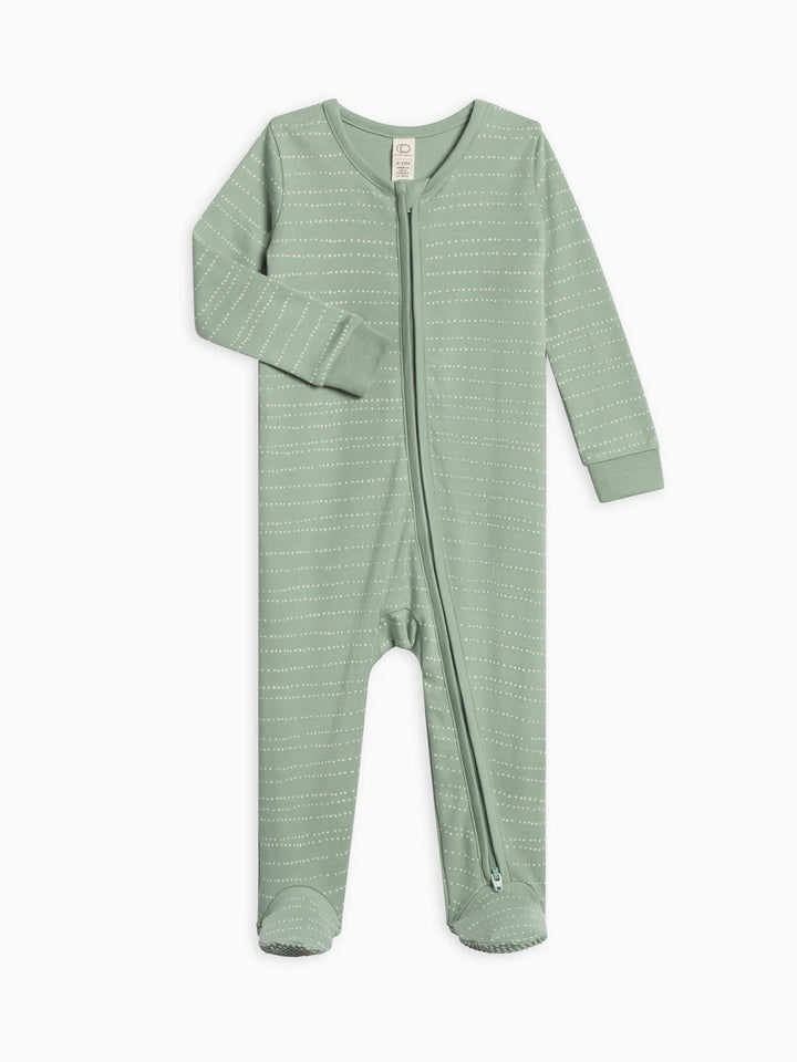 Colored Organics Peton Footed Sleeper