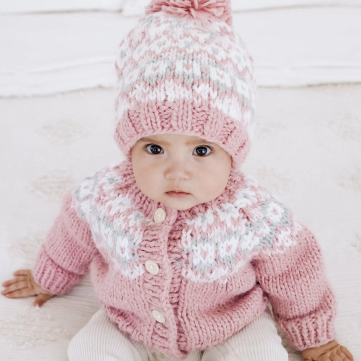 Fairisle Rosy Cardigan