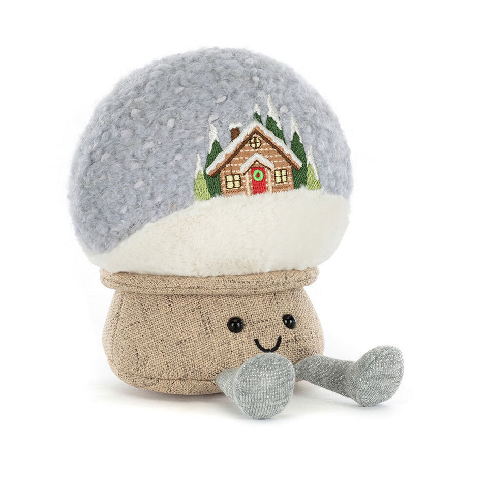  ジェリーキャット スノードーム  globeぬいぐるみ Jellycat Snow Globe – Baby Grand
