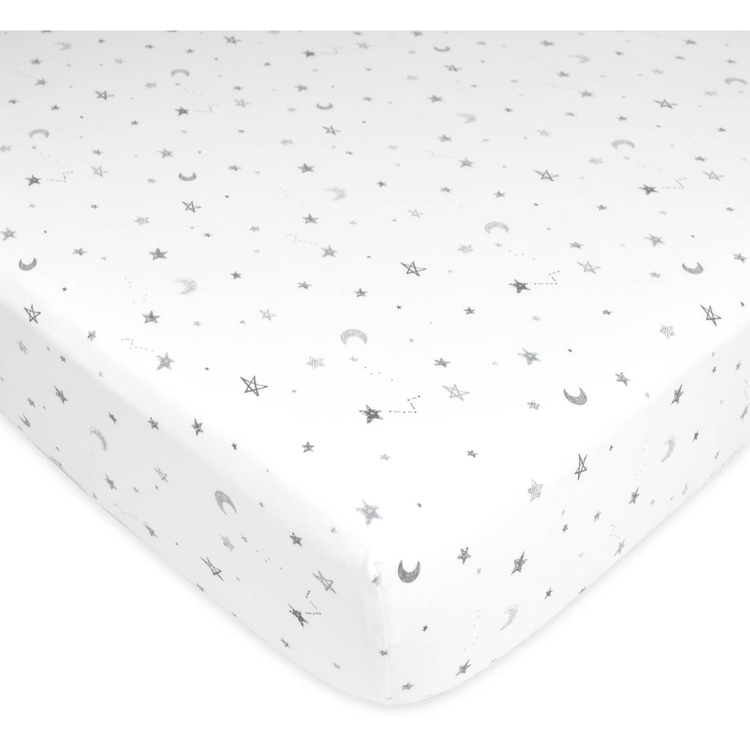 ABC Cotton Jersey Crib Sheet