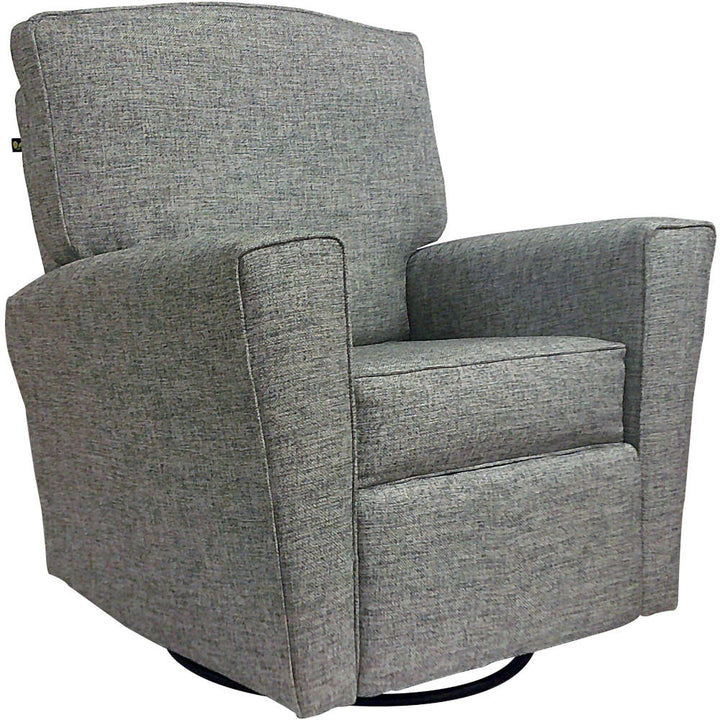 1st Chair Emerson Swivel Recliner Glider - Teeny Bopper Ivory  IN STOCK