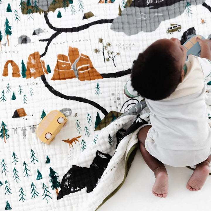 Clementine National Parks Muslin Quilt