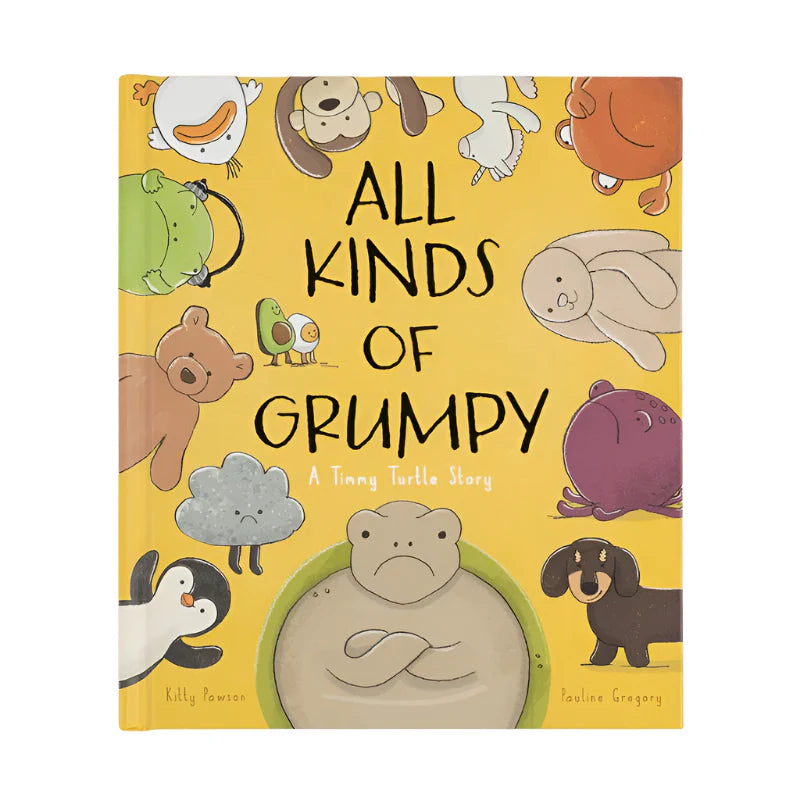 Jellycat All Kinds of Grumpy Book – Baby Grand
