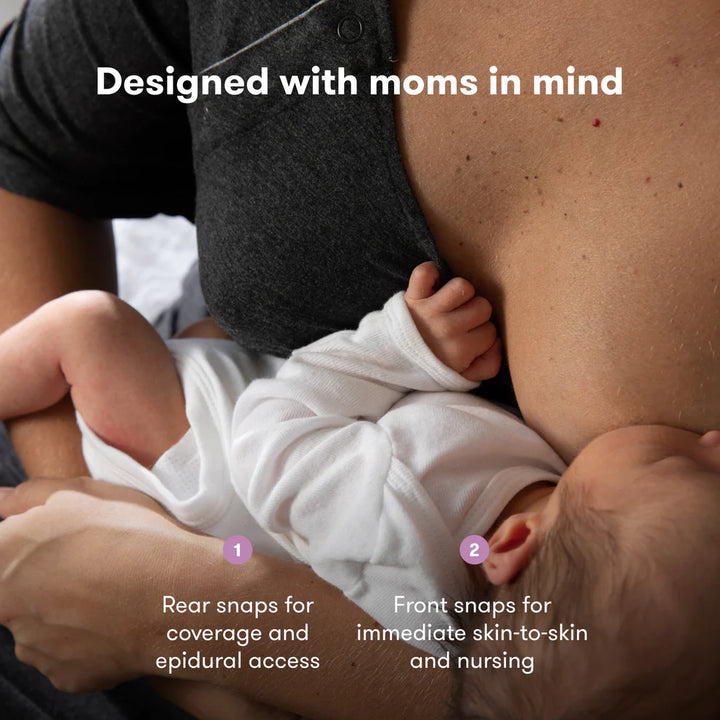 FridaMom Delivery & Nursing Gown