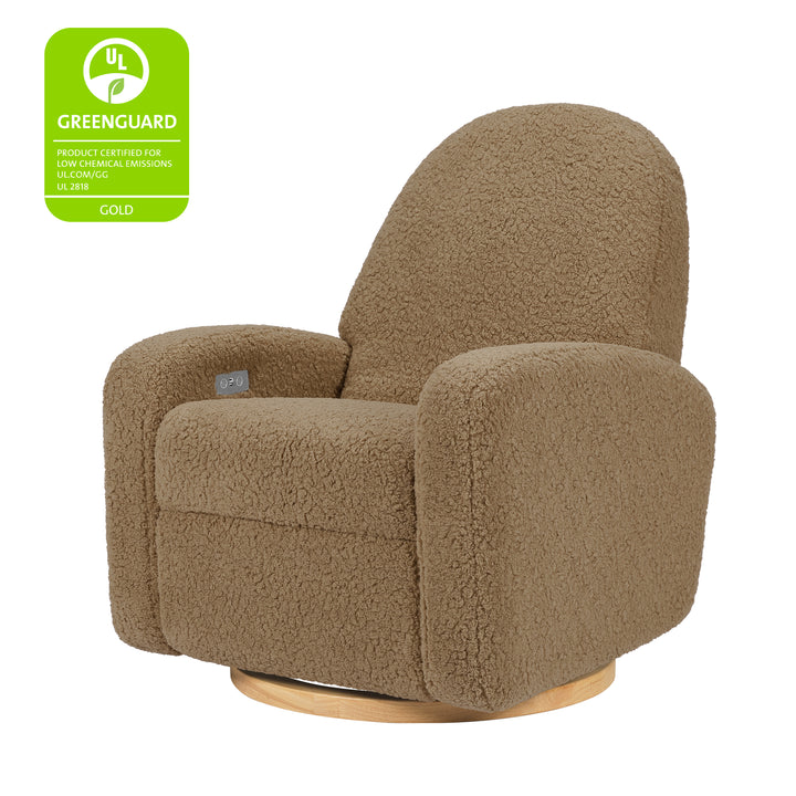 Babyletto Nami - ELECTRONIC Glider Recliner - Teddy