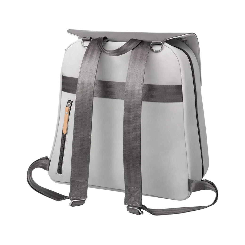 Petunia Meta Backpack Grey Pearl Nubuck Leatherette