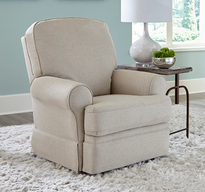 Best Chairs Juliana Power Swivel Glider Recliner - In Stock - Calm (20777)