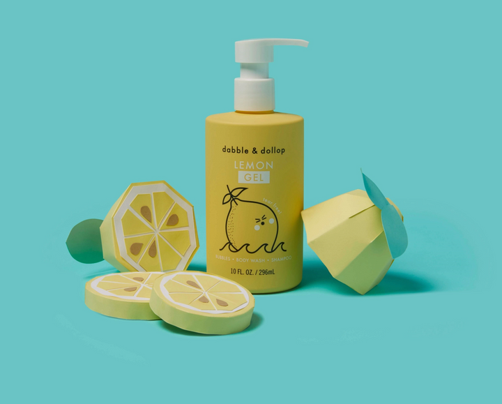Tear-Free Lemon Shampoo & Body Wash