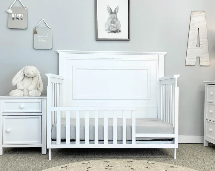 William Straight Panel Convertible Crib - August Child