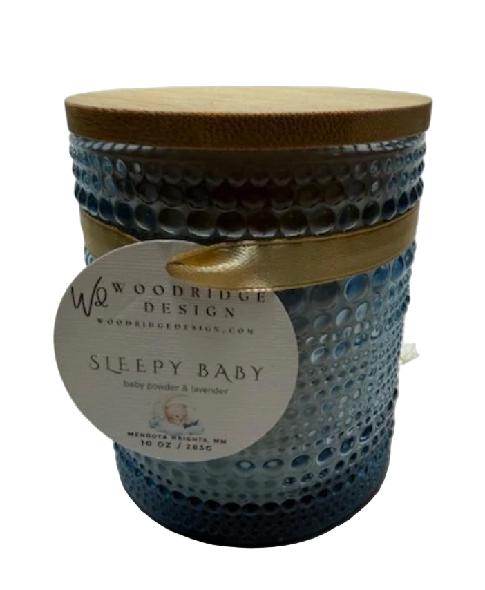 Baby Bubble Glass Candle