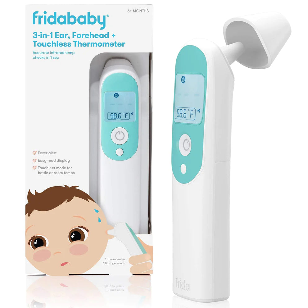 summer infant ear thermometer Fridababy 3-in-1 Ear, Forehead + Touchless Infrared Thermometer – Baby Grand