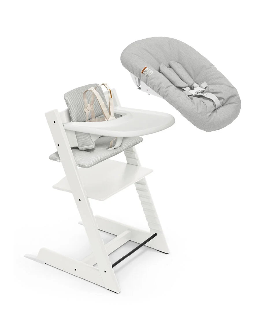 Stokke® Tripp Trapp® High Chair² and Newborn Attachment V2 Bundle