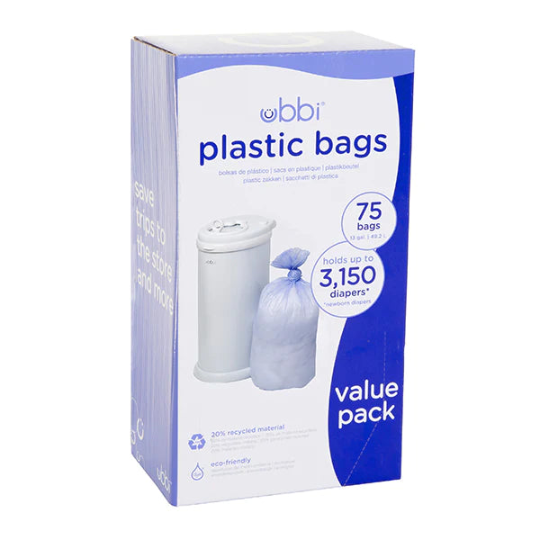 Ubbi Diaper Pail Plastic Bags