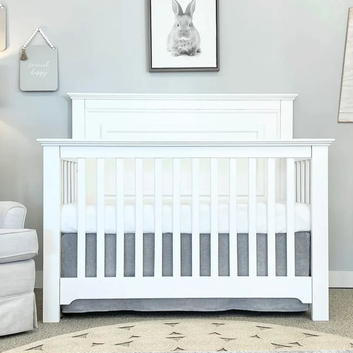 William Straight Panel Convertible Crib - August Child