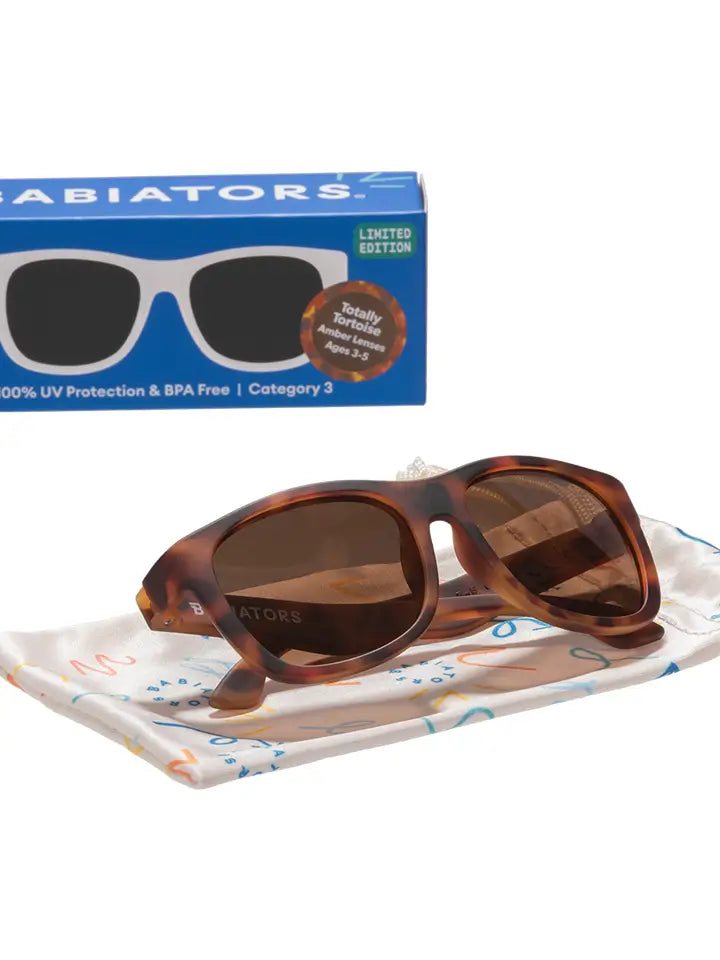 Babiator Sunglasses - Tortoise Shell Navigator Limited Edition