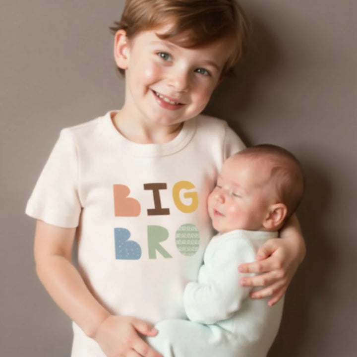 Finn + Emma Toddler Graphic Tee - Big Bro