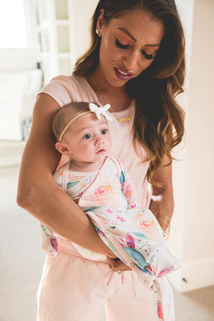 Copper Pearl Knotted Gown - Bloom