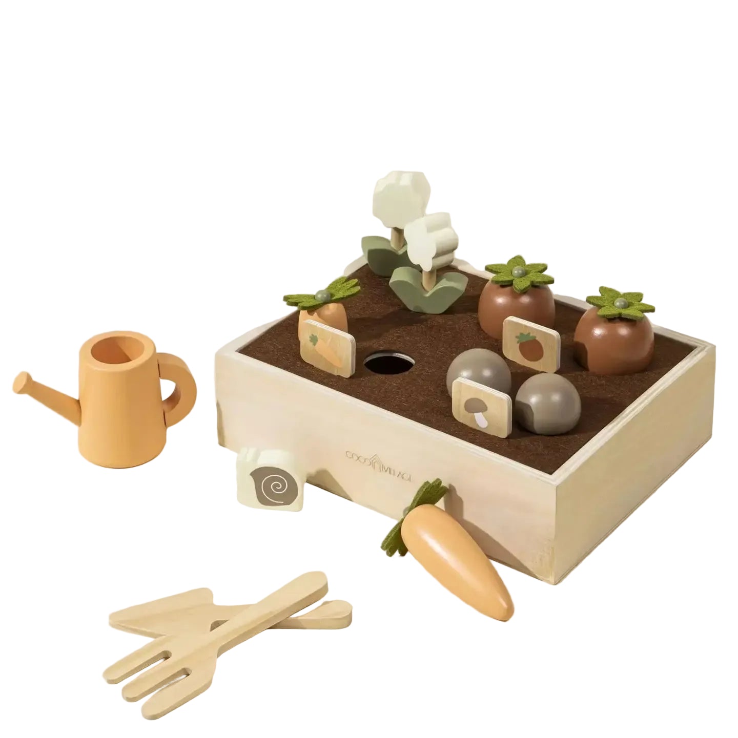 知育玩具 coconas3 Coco Village Wooden Gardening Playset – Baby Grand