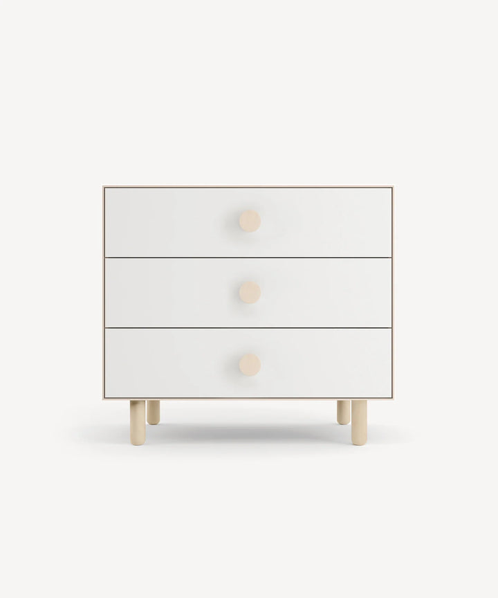 Dot 3-Drawer Dresser - Oeuf