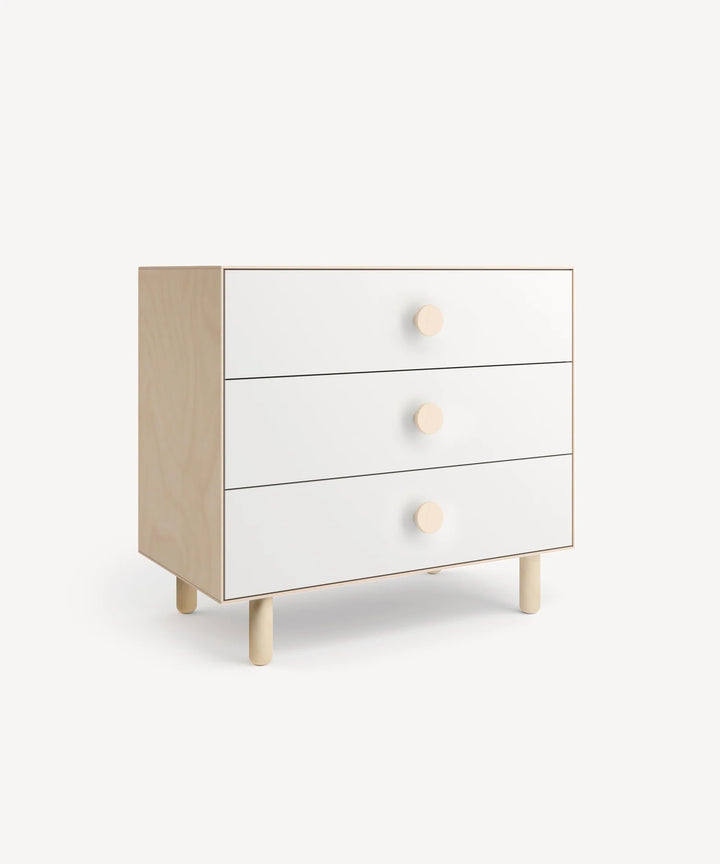 Dot 3-Drawer Dresser - Oeuf