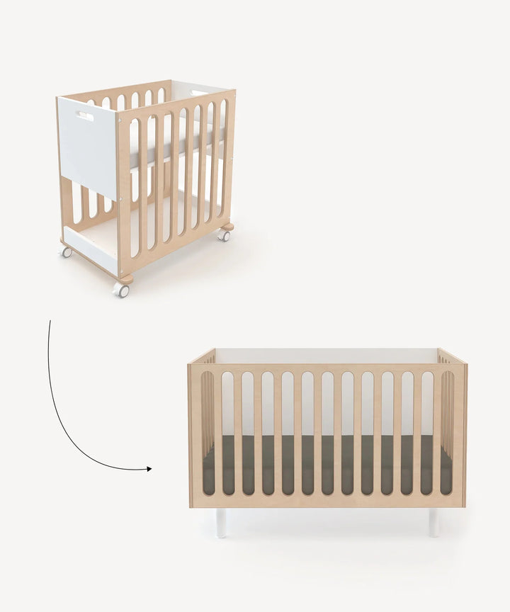 Fawn 2-in-1 Crib System - Oeuf