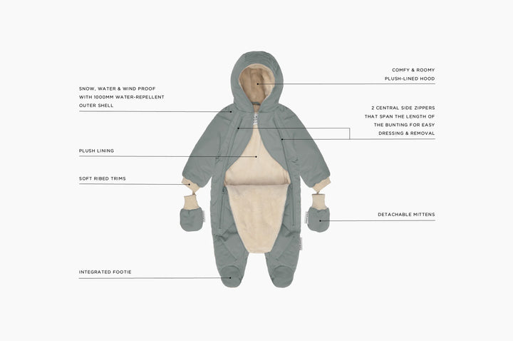 7 A.M. Enfant Benji Plush Snowsuit