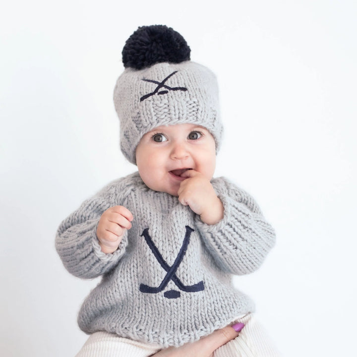 Huggalugs Hockey Knit Beanie