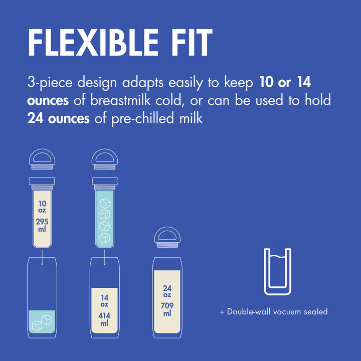 Boon FROSH Stainless Steel Portable Milk Chiller