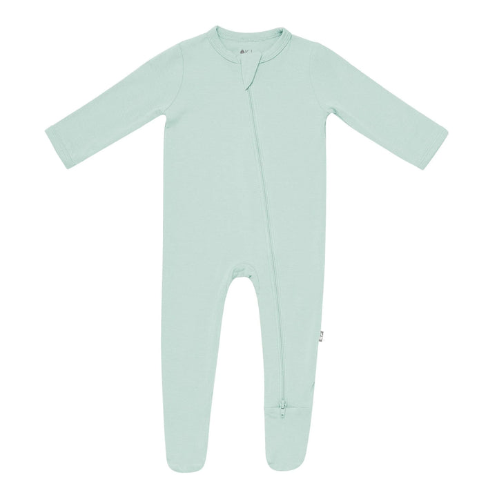 Kyte Baby Zipper Footie - Sage