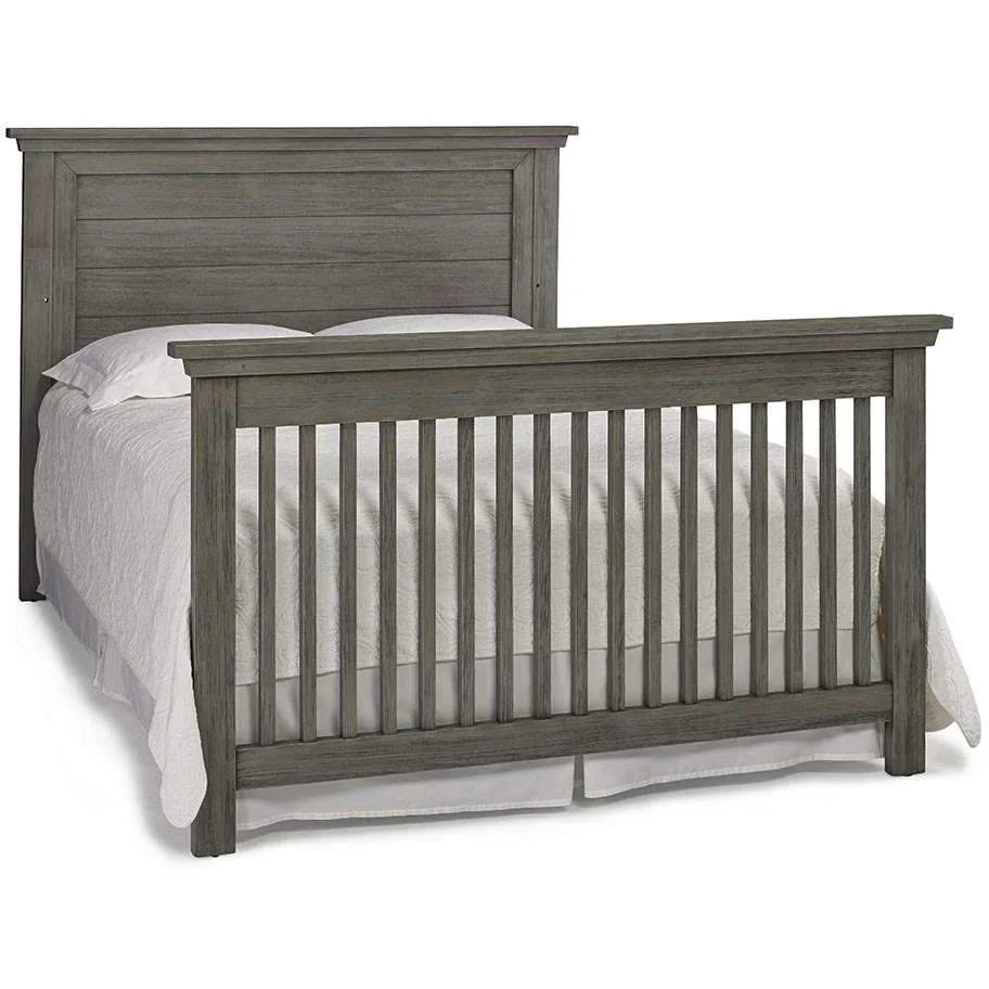 Dolce Babi Collection Crib and Dresser Set includes Conversions - Weathered Grey