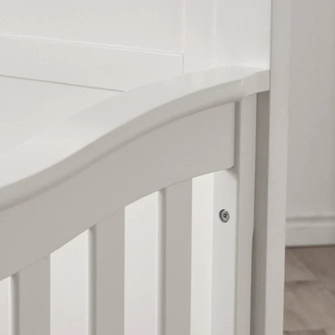Pali Napoli Flat Top Convertible Crib - Floor Model White