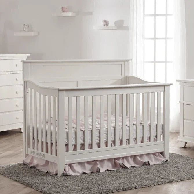 Pali Napoli Curved Top Convertible Crib and Dresser Set
