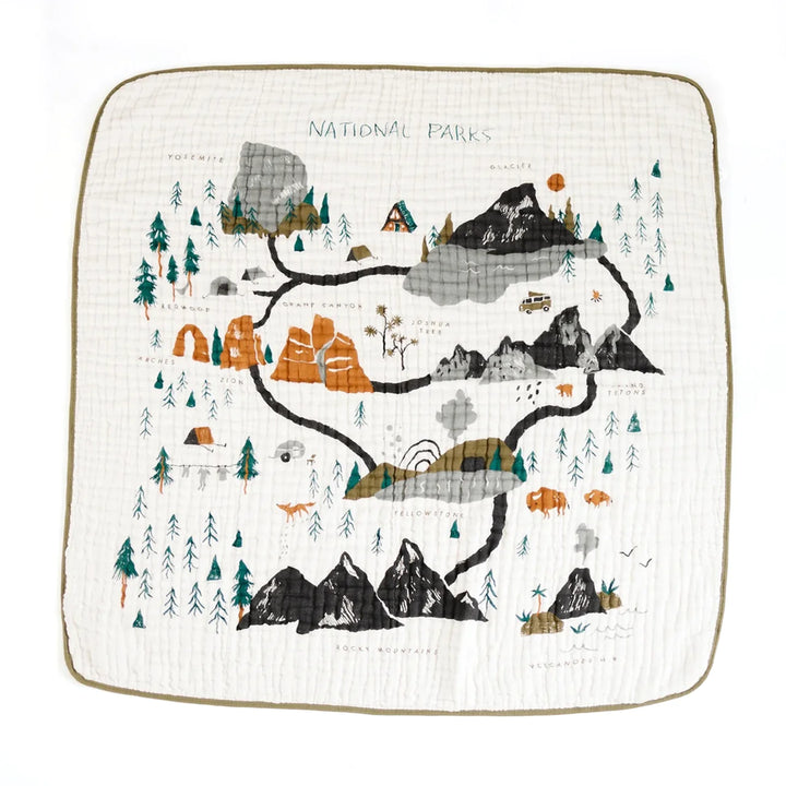 Clementine National Parks Muslin Quilt