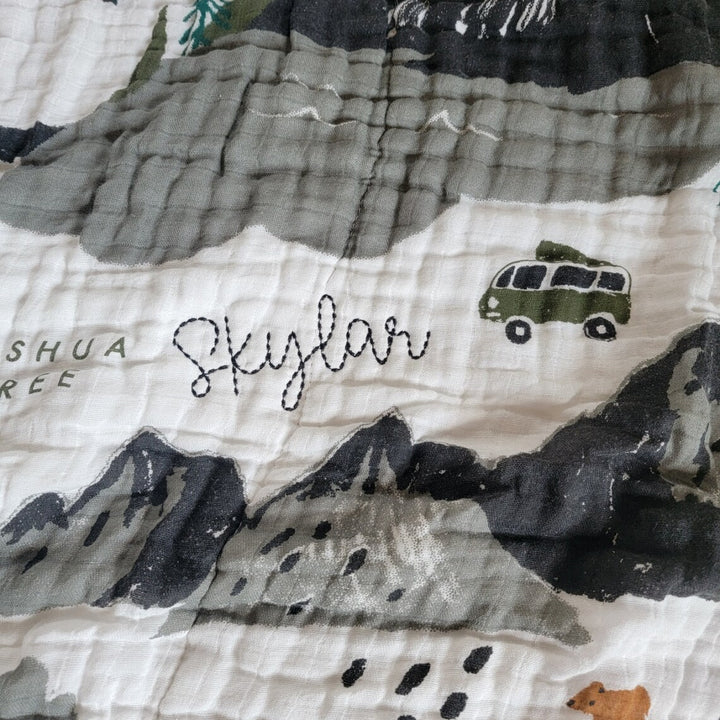 Clementine National Parks Muslin Quilt