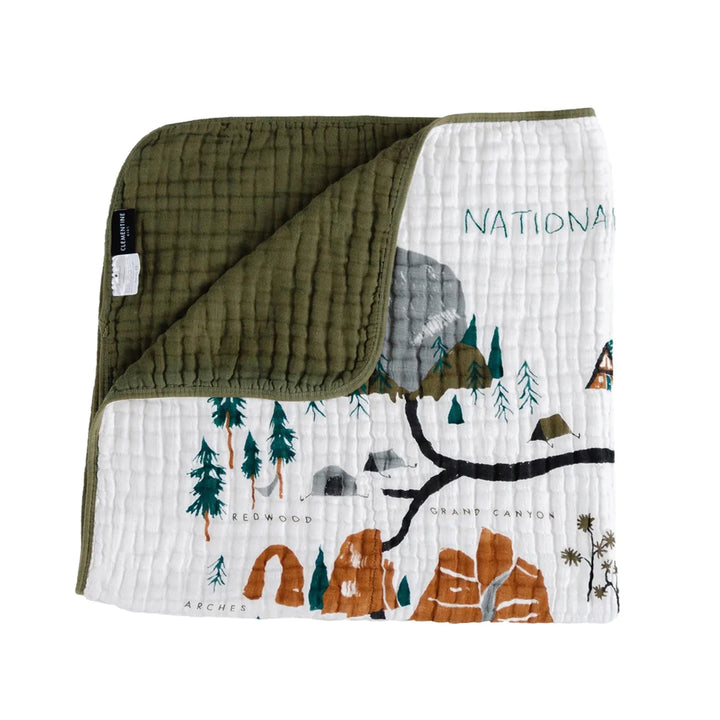 Clementine National Parks Muslin Quilt