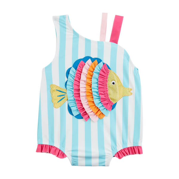 Sun Fish Glitter Swim Suit